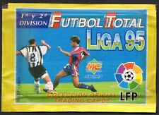 1 SOBRE DE CROMOS SIN ABRIR LA LIGA 95 FUTBOL TOTAL 1994-95 MC MUNDICROMO 94/95 segunda mano  Embacar hacia Mexico