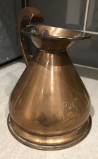 Antique copper pint for sale  GLASGOW