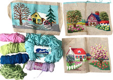 Bucilla countryside needlepoin for sale  Harleysville