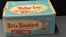 Caixa de papelão vintage Blitz Weinhard cerveja caixa comprar usado  Enviando para Brazil