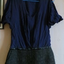 Robe noir bleu d'occasion  Bouguenais