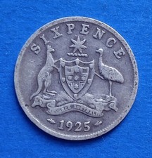 Australia six pence usato  Erve