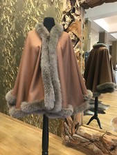 Cape poncho hellbraun gebraucht kaufen  Frankfurt am Main