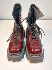 Topshop croc square for sale  POOLE