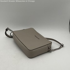 Bolsa tiracolo Michael Kors feminina couro cinza alça semi corrente comprar usado  Enviando para Brazil