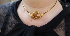 Collier gontie têtes d'occasion  Toulon-