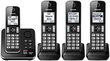 Sistema de atendimento Panasonic KX-TGD394 4 aparelhos com identificador de chamadas/espera e chamada BL comprar usado  Enviando para Brazil