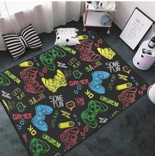 Tapete gamer área infantil/decoração de quarto infantil/sala de jogos resistente ao deslizamento 4'x5' pés comprar usado  Enviando para Brazil