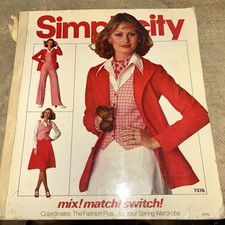 Vintage simplicity pattern for sale  Pleasant Grove