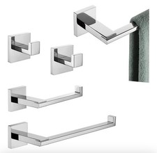 Juego de accesorios de baño KOKOSIRI 4 piezas, toallero, inodoro segunda mano  Embacar hacia Mexico