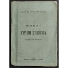Manualetto per ufficiale usato  Alessandria