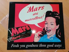 Großes mars blechschild gebraucht kaufen  Schwerte