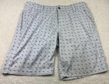 Bermuda Under Armour masculina 38 branca azul geométrica casual comprar usado  Enviando para Brazil