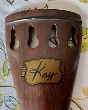 Usado, Tailpiece Kay vertical bass M1B década de 1950 jacarandá comprar usado  Enviando para Brazil