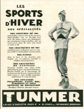 Publicité ancienne sports d'occasion  France