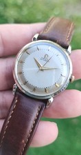 Vintage 1954 Omega Automatic Bumper Cal 354 Relógio Masculino Aço Inoxidável Ref 2445 comprar usado  Enviando para Brazil