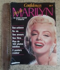 Confidences magazine marilyn d'occasion  Lorient