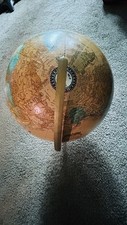 base world globe wood for sale  Bend
