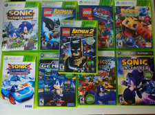 Escolha e escolha jogos do Xbox 360 (Sonic, Pacman, Lego, Batman, Burnout Paradise) comprar usado  Enviando para Brazil