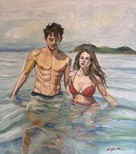 Quadro olio tela usato  Guastalla