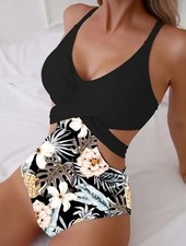 Exotischer badeanzug cut gebraucht kaufen  Meckenbeuren