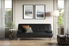 Seater brown faux for sale  SHOTTS