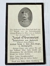 Sterbebild 1wk soldat gebraucht kaufen  Waging a.See