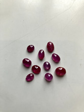 Star ruby oval for sale  LEEDS