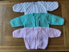Hand knitted baby for sale  Shipping to Ireland