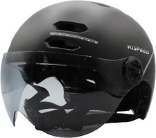 WISPEED Halo Kask dla dorosłych Unisex 55-58 cm Czarna | Towar B, używany na sprzedaż  PL