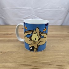 Caneca Vintage Anos 90 Wile E. Coyote 1993 Looney Tunes Warner Bros. MSC Antiga comprar usado  Enviando para Brazil