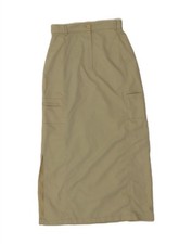 Saia Maxi Cargo Feminina VINTAGE Média W26 Poliéster Verde CB14 comprar usado  Enviando para Brazil