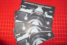 Libretti obiettivi pentax usato  Castelvetro di Modena