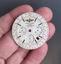 Mostrador branco para Breitling 1884 cronômetro Navitimer GMT 48mm ab044121/g783/751p comprar usado  Enviando para Brazil