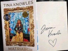 Usado, ASSINADO Tina Knowles AUTOGRAFADO Livro Matriarca Um Livro de Memórias AUTÓGRAFO Beyoncé MÃE comprar usado  Enviando para Brazil