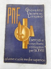 Pnf gioventu italiana usato  Borgo Mantovano