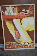 Altes reklameschild plakat gebraucht kaufen  Limbach-Oberfrohna