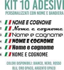 Kit adesivi nome usato  Taranto