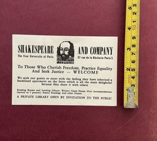 Cartolina shakespeare libreria usato  Spedire a Italy