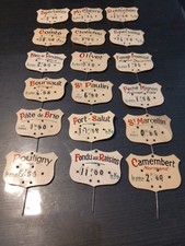Lot etiquette fromage d'occasion  Sées