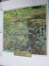 Kunstdruck impressionismus mon gebraucht kaufen  Münsing