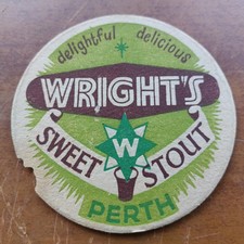 Wrights beer mat. for sale  BRIDLINGTON