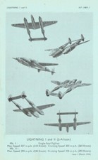 Lockheed lightning fighter. for sale  LONDON