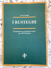 Rusteghi carlo goldoni usato  Castiglione delle Stiviere