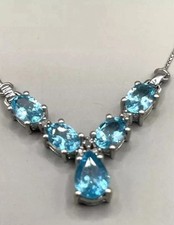 Blue topaz diamond for sale  Stephens City