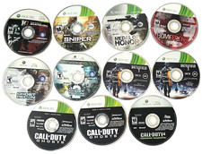 Lote de jogos Xbox 360 FPS (12 discos soltos) – COD Ghosts, Battlefield 3, Sniper Ghost comprar usado  Enviando para Brazil