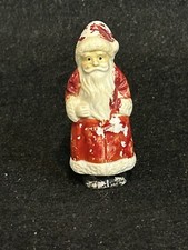 Estatueta de Papai Noel Vintage S1095 Porcelana Bisque Japão 3 1/8" B4 comprar usado  Enviando para Brazil