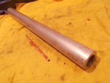 Usado, TUBO DE ALUMÍNIO 2" 6061 máquina loja tubo redondo estoque 2" OD x 1 1/4" ID x 24" OAL comprar usado  Enviando para Brazil