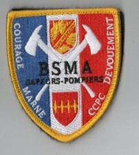 écusson pompier sapeurs d'occasion  Neuves-Maisons