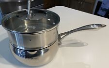 Tupperware Chef Series II antiaderente 2,5 qt. Pote de molho com tampa temperada a vapor comprar usado  Enviando para Brazil